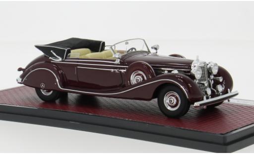 Diecast model cars Mercedes 770 1/43 Matrix K (W150) Cabriolet B rot 1939 1:43 Mercedes 770 1/43 Matrix K (W150) Cabriolet B rot 1939 1:43 diecast model cars