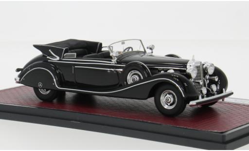 Mercedes 770 1/43 Matrix K (W150) Cabriolet B schwarz 1939 1:43 diecast model cars
