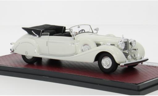 Diecast model cars Mercedes 770 1/43 Matrix K (W150) Cabriolet B weiss 1939 1:43 Mercedes 770 1/43 Matrix K (W150) Cabriolet B weiss 1939 1:43 diecast model cars