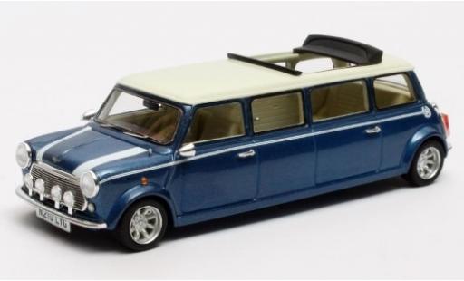 Diecast model cars Mini Cooper 1/43 Matrix Limousine metallic blue/white RHD 1995 Mini Cooper 1/43 Matrix Limousine metallic blue/white RHD 1995 diecast model cars