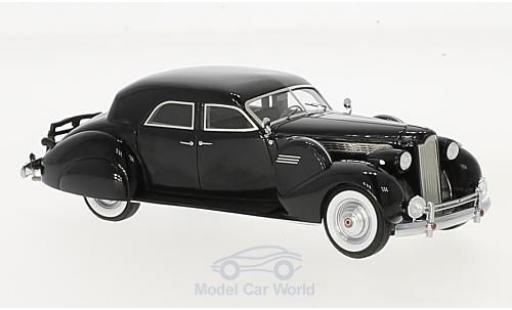 Packard Super 8 1/43 Matrix Sport Sedan by Darrin black 1940 diecast model cars