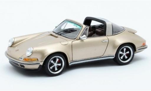 Diecast model cars Porsche 911 1/43 Matrix Targa Singer Design gold Porsche 911 1/43 Matrix Targa Singer Design gold diecast model cars