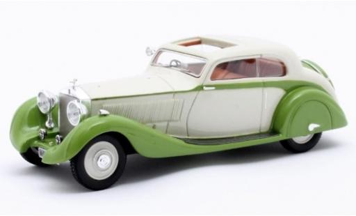 Diecast model cars Rolls Royce Phantom 1/43 Matrix II Continental Sports Coupe Gurney Nutting white/green RHD 1935 Maharajah of Jodhpur Fahrgestell-n° 62UK Rolls Royce Phantom 1/43 Matrix II Continental Sports Coupe Gurney Nutting white/green RHD 1935 Maharajah of Jodhpur Fahrgestell-n° 62UK diecast model cars