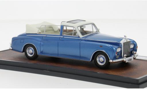Diecast model cars Rolls Royce Phantom 1/43 Matrix VI Landaulet blau 1973 1:43 Rolls Royce Phantom 1/43 Matrix VI Landaulet blau 1973 1:43 diecast model cars