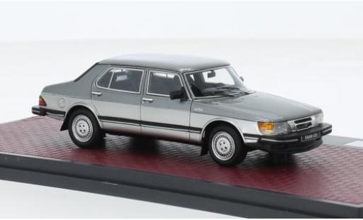 Diecast model cars Saab 900 1/43 Matrix CD Turbo metallise grau 1981 1:43 Saab 900 1/43 Matrix CD Turbo metallise grau 1981 1:43 diecast model cars