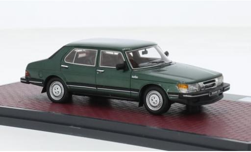 Saab 900 1/43 Matrix CD Turbo metallise grün 1981 1:43 diecast model cars