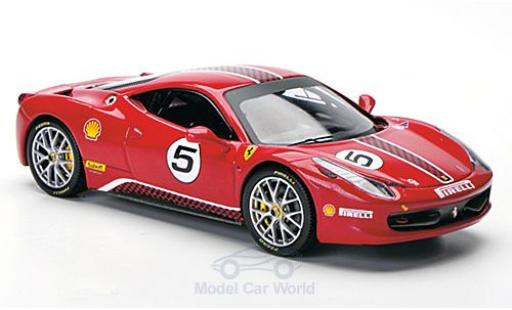 Ferrari 458 Challenge 1/43 Hot Wheels Elite Challenge No.5 diecast model cars