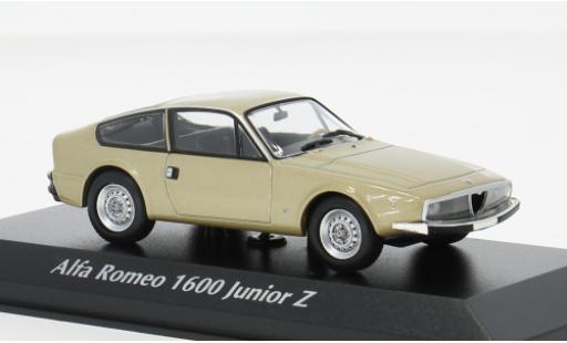 Alfa Romeo 1600 1/43 Maxichamps Junior Z (115) gold 1972 1:43 diecast model cars