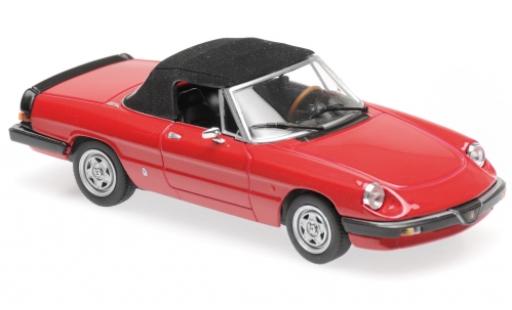 Alfa Romeo Spider 1/43 Maxichamps red 1983 diecast model cars