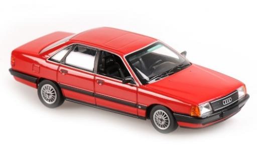 Diecast model cars Audi 100 1/43 Maxichamps red 1990 Audi 100 1/43 Maxichamps red 1990 diecast model cars