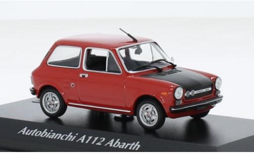 Diecast model cars Autobianchi A112 1/43 Maxichamps Abarth rot 1974 1:43 Autobianchi A112 1/43 Maxichamps Abarth rot 1974 1:43 diecast model cars
