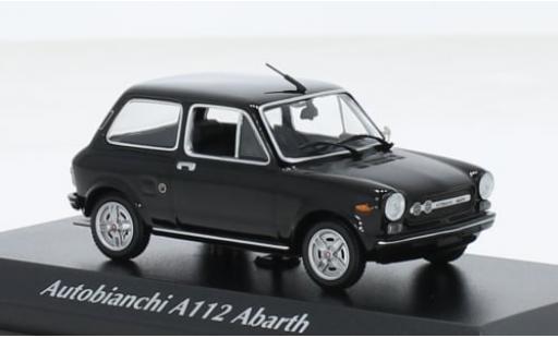 Diecast model cars Autobianchi A112 1/43 Maxichamps Abarth schwarz 1974 1:43 Autobianchi A112 1/43 Maxichamps Abarth schwarz 1974 1:43 diecast model cars