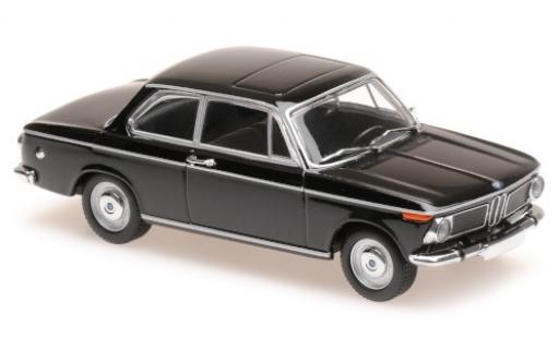 Bmw 1600 1/43 Maxichamps black 1968 diecast model cars