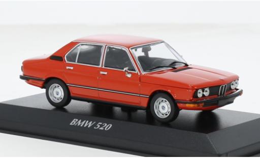 Bmw 520 1/43 Maxichamps (E12) rot 1972 1:43 diecast model cars