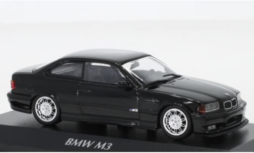 Bmw M3 1/43 Maxichamps (E36) black 1992 diecast model cars