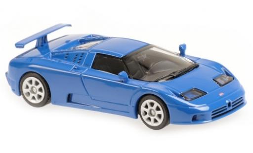 Bugatti EB110 1/43 Maxichamps EB 110 blue 1994 diecast model cars