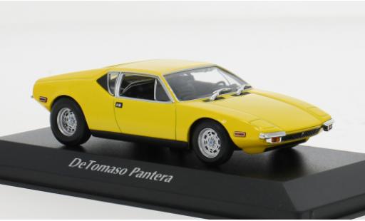 De Tomaso Pantera 1/43 Maxichamps gelb 1972 1:43 diecast model cars