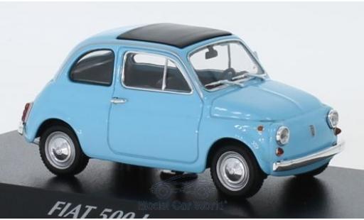 Fiat 500 1/43 Maxichamps L blue 1965 diecast model cars