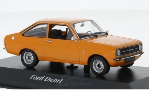 Ford Escort 1/43 Maxichamps 1.3 orange 1975 diecast model cars