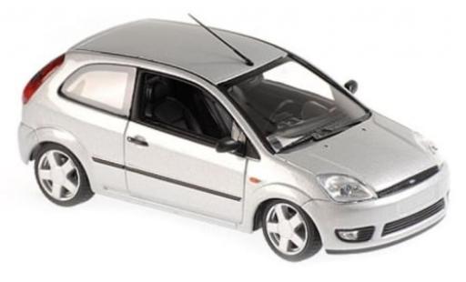 Diecast model cars Ford Fiesta 1/43 Maxichamps silber 2002 1:43 Ford Fiesta 1/43 Maxichamps silber 2002 1:43 diecast model cars