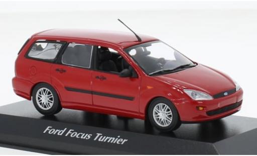Diecast model cars Ford Focus 1/43 Maxichamps MK I Turnier rot 1998 1:43 Ford Focus 1/43 Maxichamps MK I Turnier rot 1998 1:43 diecast model cars
