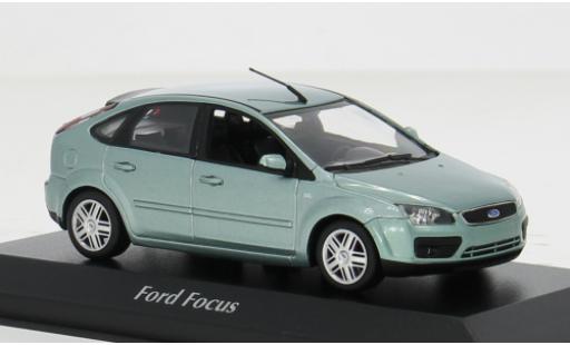 Ford Focus 1/43 Maxichamps MK II metallise blau 2004 1:43 diecast model cars