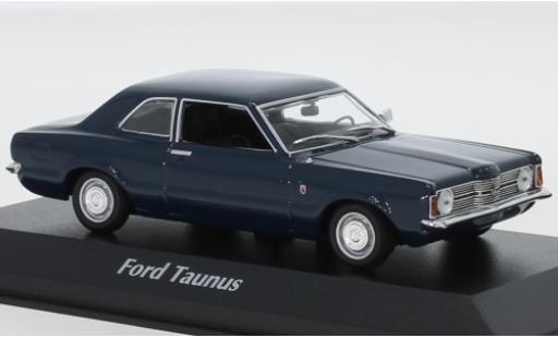 Ford Taunus 1/43 Maxichamps (TCI) blue 1970 diecast model cars