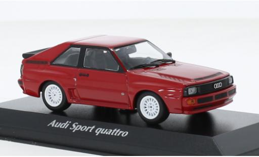 Diecast model cars Audi Sport Quattro 1/43 Maxichamps Sport quattro red 1984 Audi Sport Quattro 1/43 Maxichamps Sport quattro red 1984 diecast model cars