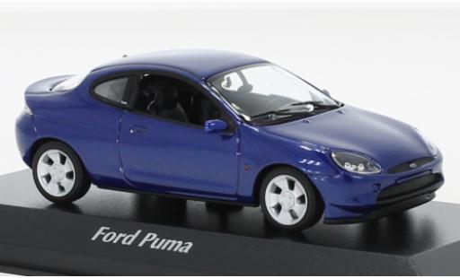 Ford Puma 1/43 Maxichamps metallise blue 1996 diecast model cars