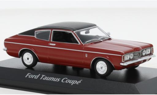 Ford Taunus 1/43 Maxichamps (TC I) Coupe red 1970 diecast model cars