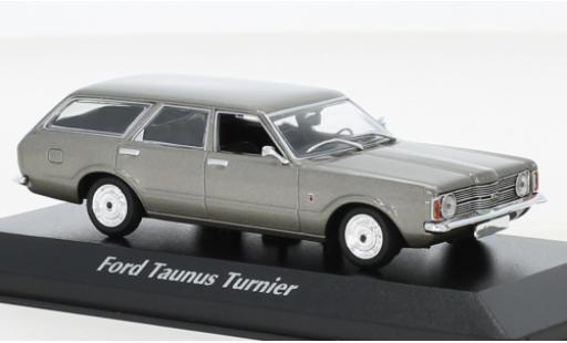 Ford Taunus 1/43 Maxichamps (TC I) Turnier metallise grey 1970 diecast model cars