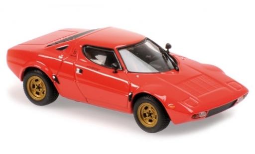 Diecast model cars Lancia Stratos 1/43 Maxichamps red 1974 Lancia Stratos 1/43 Maxichamps red 1974 diecast model cars