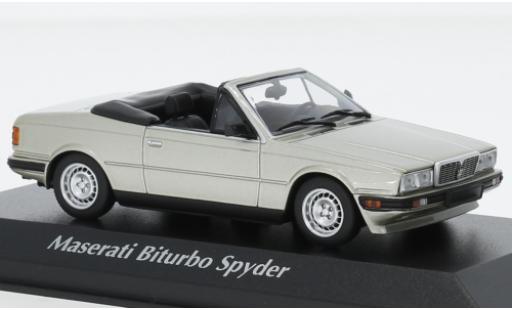 Diecast model cars Maserati Biturbo 1/43 Maxichamps Spyder d 1982 Maserati Biturbo 1/43 Maxichamps Spyder d 1982 diecast model cars