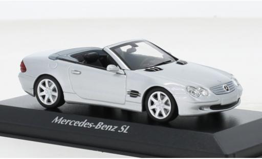 Mercedes Classe SL 1/43 Maxichamps (R230) grey 2001 diecast model cars