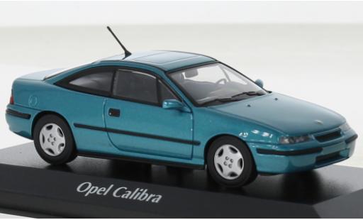 Opel Calibra 1/43 Maxichamps metallise turquoise 1989 diecast model cars
