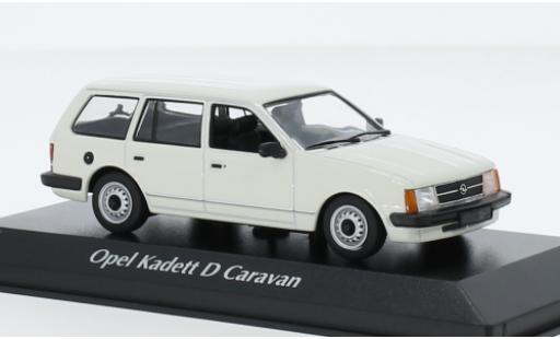 Diecast model cars Opel Kadett 1/43 Maxichamps D Caravan white 1979 Opel Kadett 1/43 Maxichamps D Caravan white 1979 diecast model cars