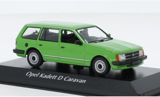 Diecast model cars Opel Kadett 1/43 Maxichamps D Caravan green 1979 Opel Kadett 1/43 Maxichamps D Caravan green 1979 diecast model cars