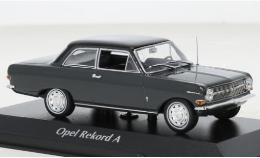 Diecast model cars Opel Rekord 1/43 Maxichamps A grey 1962 Opel Rekord 1/43 Maxichamps A grey 1962 diecast model cars