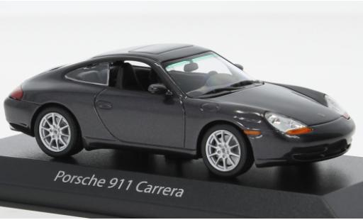 Porsche 996 1/43 Maxichamps 911  metallise violett 1998 diecast model cars