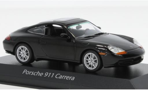 Porsche 996 1/43 Maxichamps 911  metallise black 1998 diecast model cars