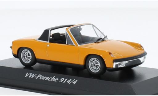 Porsche 914 1/43 Maxichamps /4 orange 1972 diecast model cars