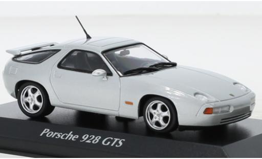 Diecast model cars Porsche 928 1/43 Maxichamps GTS metallise grey 1991 Porsche 928 1/43 Maxichamps GTS metallise grey 1991 diecast model cars