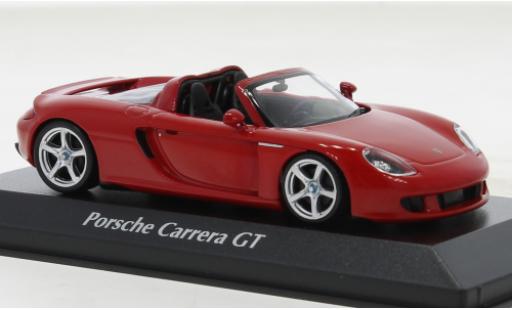 Diecast model cars Porsche Carrera GT 1/43 Maxichamps red 2003 Porsche Carrera GT 1/43 Maxichamps red 2003 diecast model cars