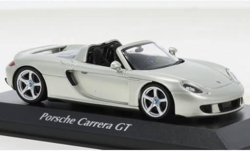 Diecast model cars Porsche Carrera GT 1/43 Maxichamps grey 2003 Porsche Carrera GT 1/43 Maxichamps grey 2003 diecast model cars