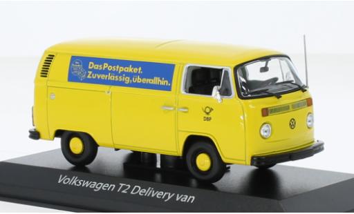 Diecast model cars Volkswagen T2 1/43 Maxichamps fourgon Allemand Bundespost 1972 Volkswagen T2 1/43 Maxichamps fourgon Allemand Bundespost 1972 diecast model cars