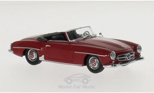 Diecast model cars Mercedes 190 SL 1/43 Maxichamps SL (W121) red 1955 Mercedes 190 SL 1/43 Maxichamps SL (W121) red 1955 diecast model cars