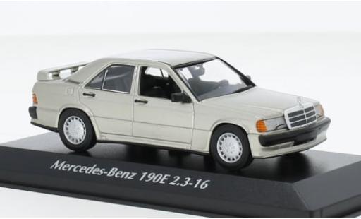 Mercedes 190 1/43 Maxichamps E (W201) 2.3-16 metallise beige 1984 1:43 diecast model cars