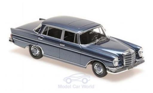 Mercedes 300 1/43 Maxichamps SE lang (W112) metallic blue 1963 diecast model cars