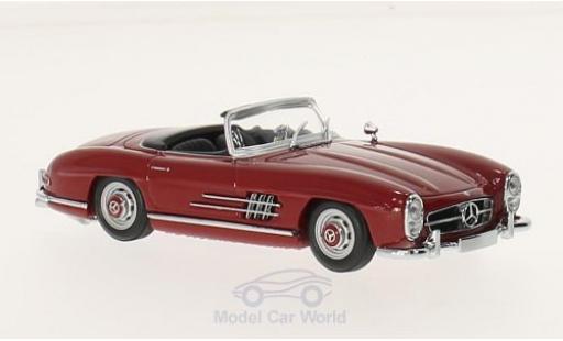 Mercedes 300 TE 1/43 Maxichamps SL Roadster (W198 II) red 1955 diecast model cars