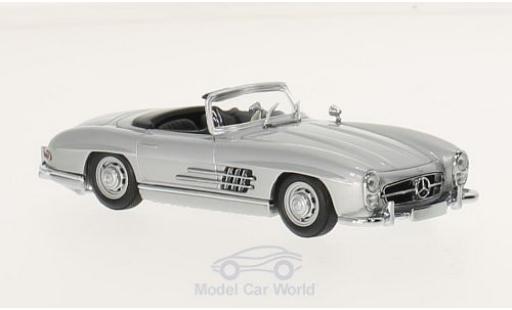 Mercedes 300 TE 1/43 Maxichamps SL Roadster (W198 II) grey 1955 diecast model cars